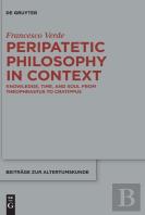 Peripatetic Philosophy In Context