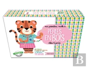 Perles En Bois ; Coffret