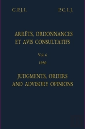Permanent Court Of International Justice