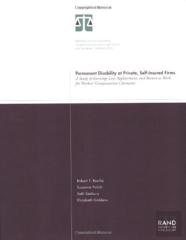 Permanent Disability At Private, Self-Insured Firms
