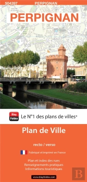 Perpignan : Plan De Ville (Édition 2019)