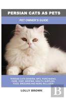 Persian Cats As Pets