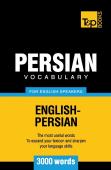 Persian Vocabulary For English Speakers - 3000 Words