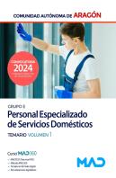 Personal De Servicios Domesticos Dga. Temario Volumen 1 Ed.2024