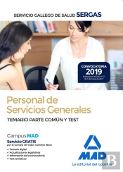 Personal De Servicios Generales Del Servicio Gallego De Salud (Sergas). Temario Parte Común Y Test