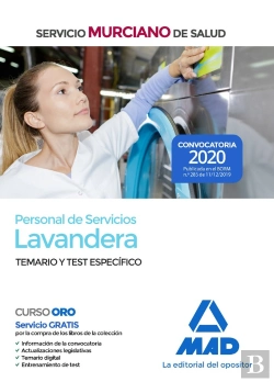 Bertrand.pt - Personal De Servicios, Opción Lavandera Del Servicio Murciano De Salud. Temario Y Test Específico