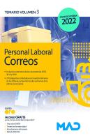 Personal Laboral Correos Telegrafos Temario Volumen 3