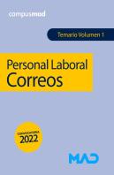 Personal Laboral Correos Y Telegrafos Temario Volumen 1
