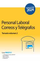 Personal Laboral Correos Y Telegrafos Temario Volumen 2