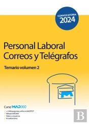 Personal Laboral Correos Y Telegrafos Temario Volumen 2