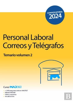 Bertrand.pt - Personal Laboral Correos Y Telegrafos Temario Volumen 2