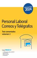 Personal Laboral Correos Y Telegrafos Test Comentados Vo