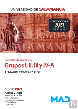Bertrand.pt - Personal Laboral De La Universidad De Salamanca (Grupos I, I