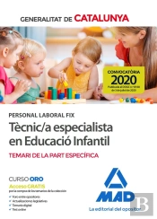 Personal Laboral Fix De Tècnic/A Especialista En Educació Infantil De La Generalitat De Catalunya. T