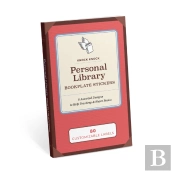 Personal Library Bookplate Stickers