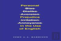 Personal Prejudice In The Use Of English