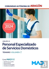 Personal Servicios Domesticos Dga. Temario Volumen 2 Ed.2024