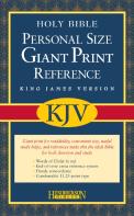 Personal Size Giant Print Reference Bible-Kjv