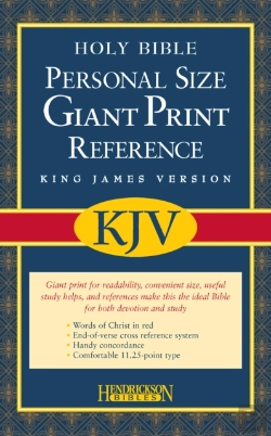 Bertrand.pt - Personal Size Giant Print Reference Bible-Kjv
