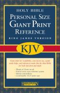Personal Size Giant Print Reference Bible-Kjv