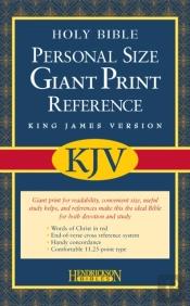 Personal Size Giant Print Reference Bible-Kjv