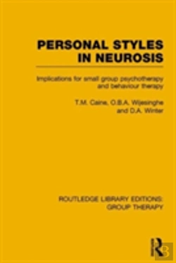 Bertrand.pt - Personal Styles In Neurosis (Rle: Group Therapy)