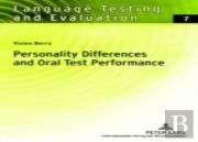Personality Differences And Oral Test Performance