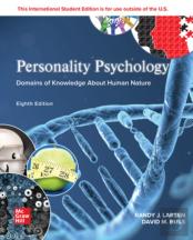 Personality Psychology: Domains Of Knowledge About Human Nature Ise