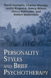 Personality Styles And Brief Psychotherapy