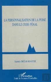 Personnalisation De La Peine Dans Le Code Penal