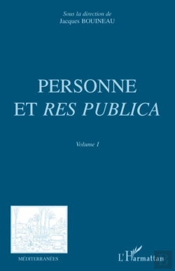 Bertrand.pt - Personne Et Res Publica T.1