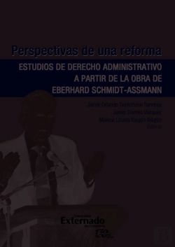 Bertrand.pt - Perspectivas De Una Reforma Estudios De Derecho Administrativo A Partir De La Obra De Eberhard Schmidt Assmann