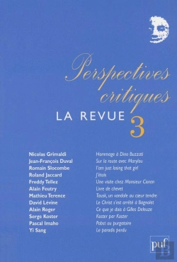Bertrand.pt - Perspectives Critiques, La Revue Tome 3
