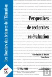 ; Perspectives De Recherches En Évaluation (Édition 2009)
