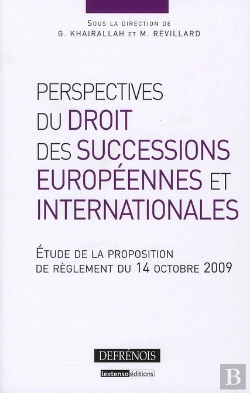 Bertrand.pt - Perspectives Du Droit Des Successions Européennes Et Internationales