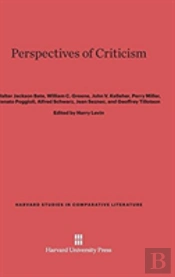 Perspectives Of Criticism