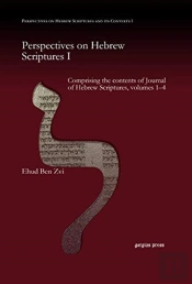 Perspectives On Hebrew Scriptures I