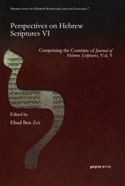 Perspectives On Hebrew Scriptures Vi
