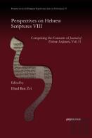 Perspectives On Hebrew Scriptures Viii
