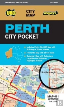 Bertrand.pt - Perth City Pocket Map 661 22nd Ed
