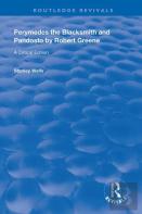 Perymedes The Blacksmith And Pandosto By Robert Greene