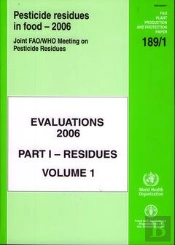 Pesticide Residues In Food 2006