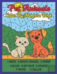 Pet Animals Color By Numbers Book