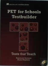 Pet For Schools Testbuilder