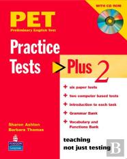 Pet Practice Tests Plus 2: Book With Cd-Rom