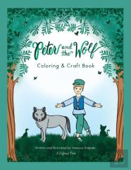 Peter And The Wolf Coloring & Craft Book
