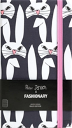 Bertrand.pt - Peter Jensen X Fashionary Rabbit Mask Ruled Notebook A6