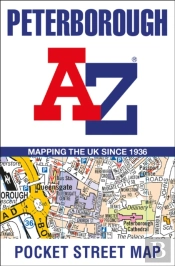 Peterborough A-Z Pocket Street Map