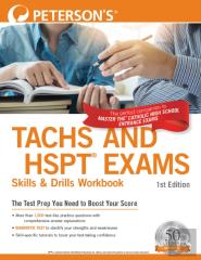 Petersonâ€™S Tachs And Hspt Exams Skills & Drills Workbook