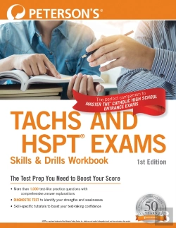 Bertrand.pt - Petersonâ€™S Tachs And Hspt Exams Skills & Drills Workbook